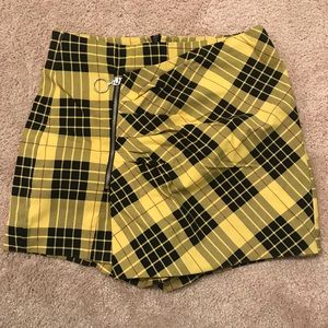 Zara Plaid Skort
